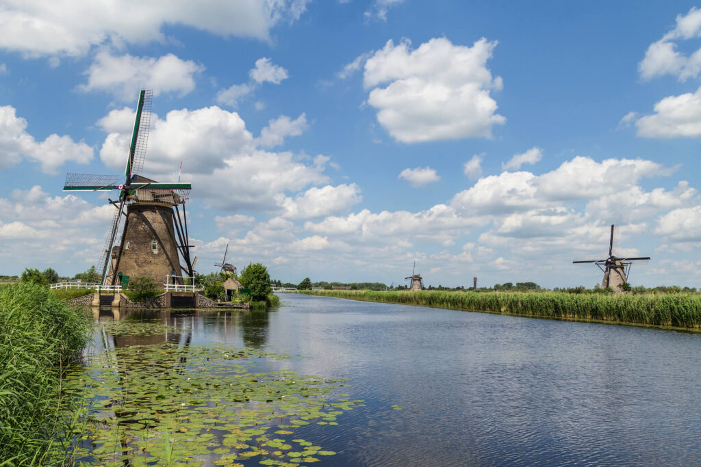 Kinderdijk UNESCO Werelderfgoed in Nederland