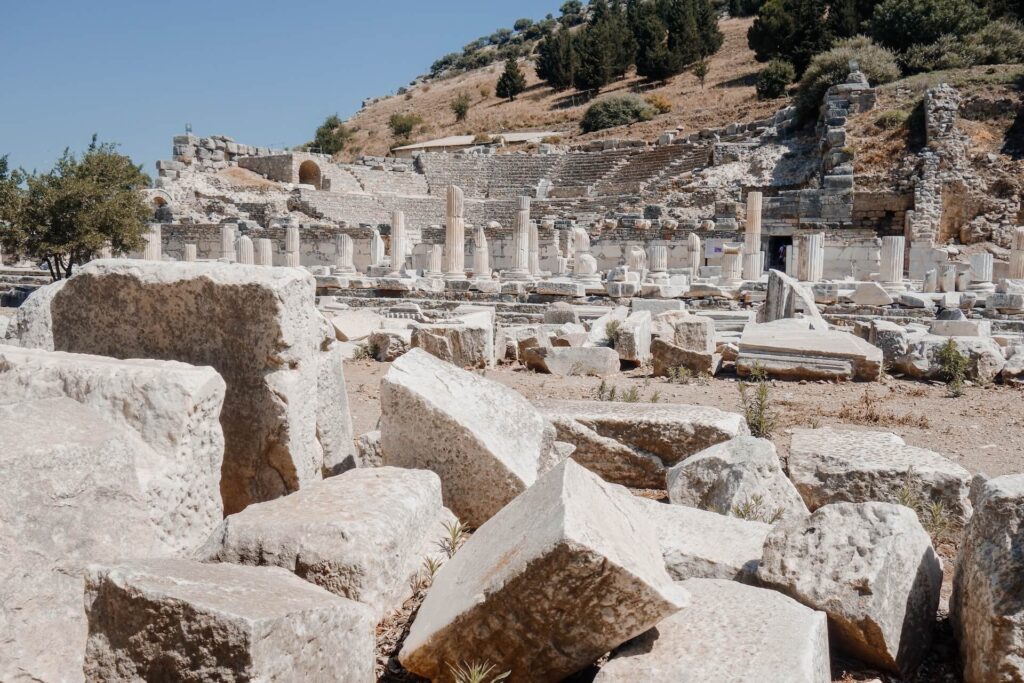 Archeologische opgraving in Efeze