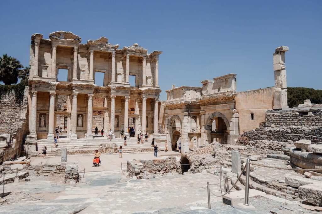 Bibliotheek van Celsus in Efeze, UNESCO Werelderfgoed in Turkije