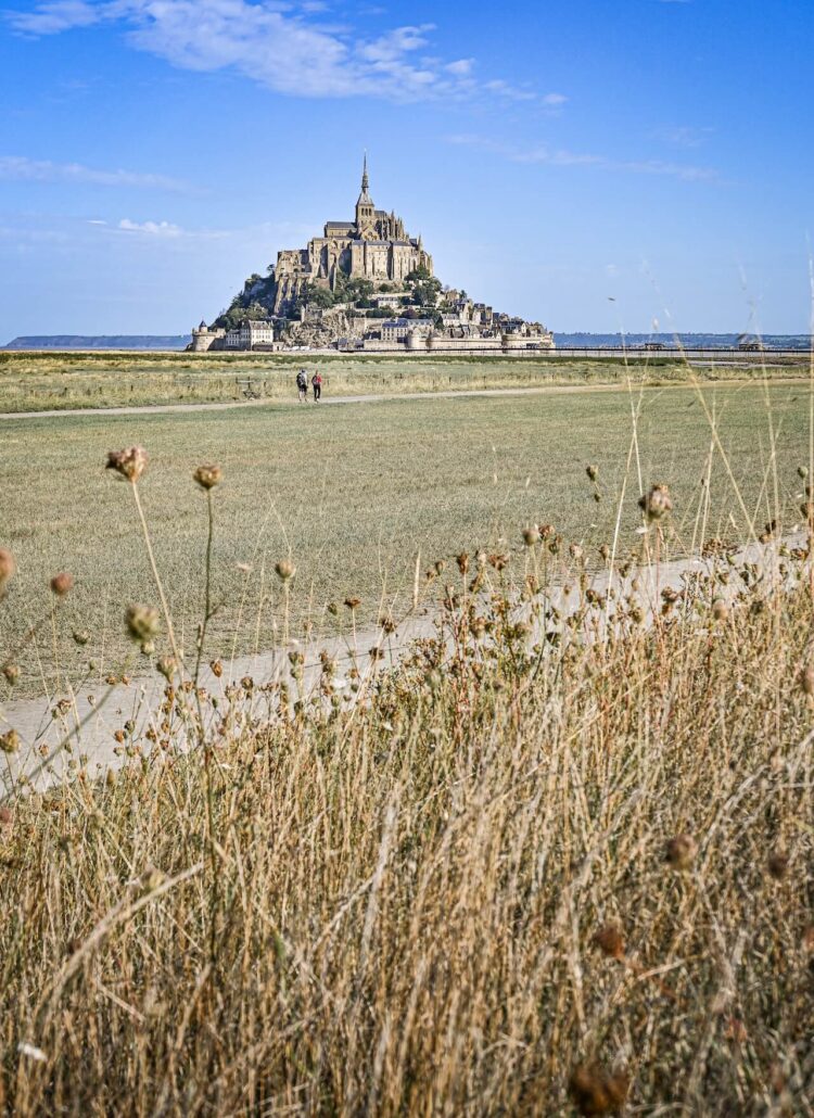 De Mont Saint Michel in Frankrijk