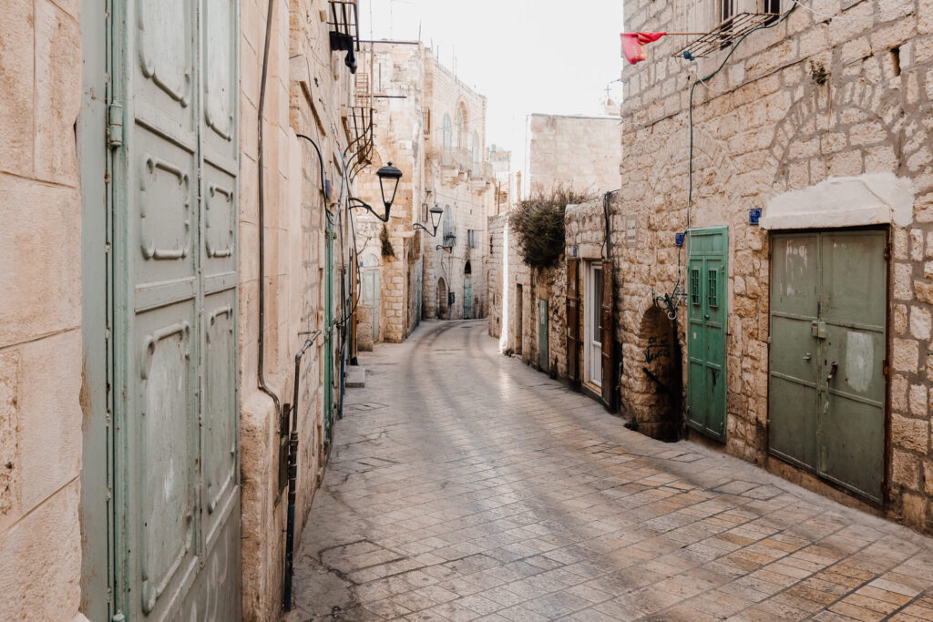Straat in Bethlehem