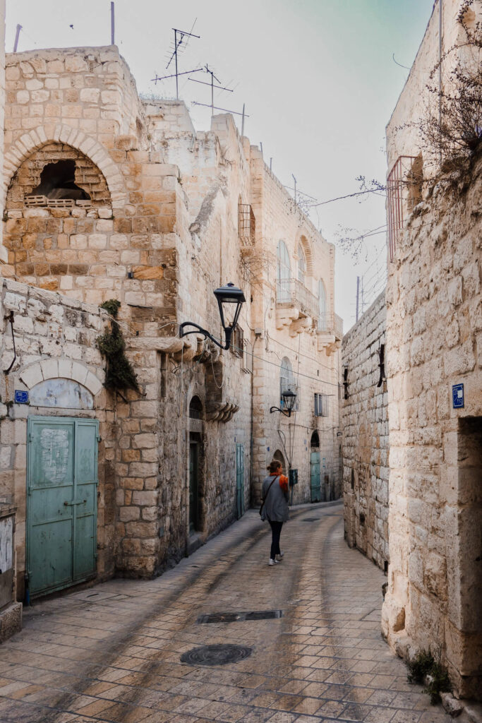 Straat in Bethlehem