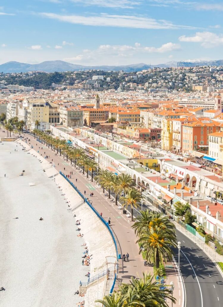 Met de trein naar Nice in Frankrijk