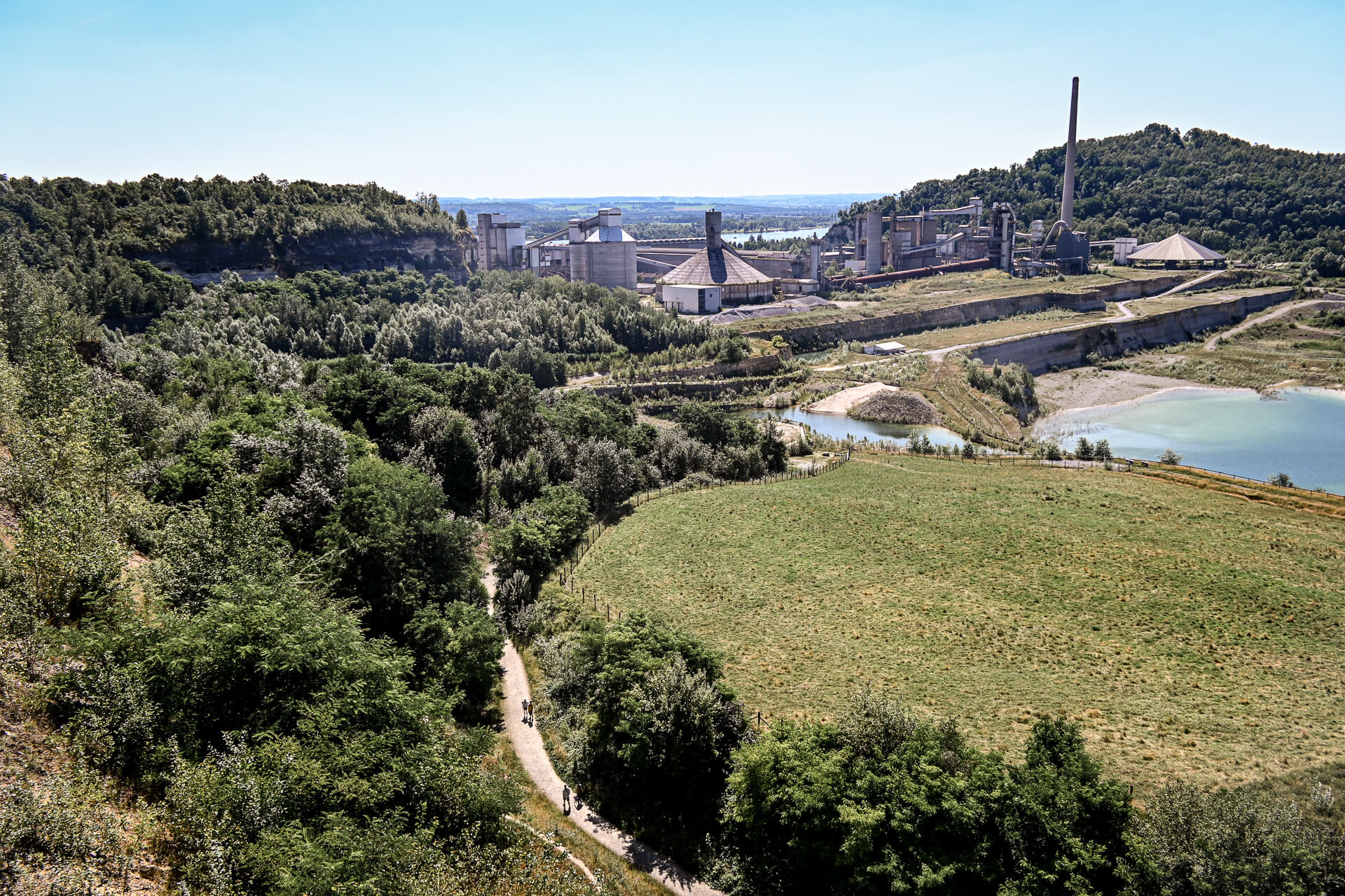 Wandelroute ENCI groeve Maastricht