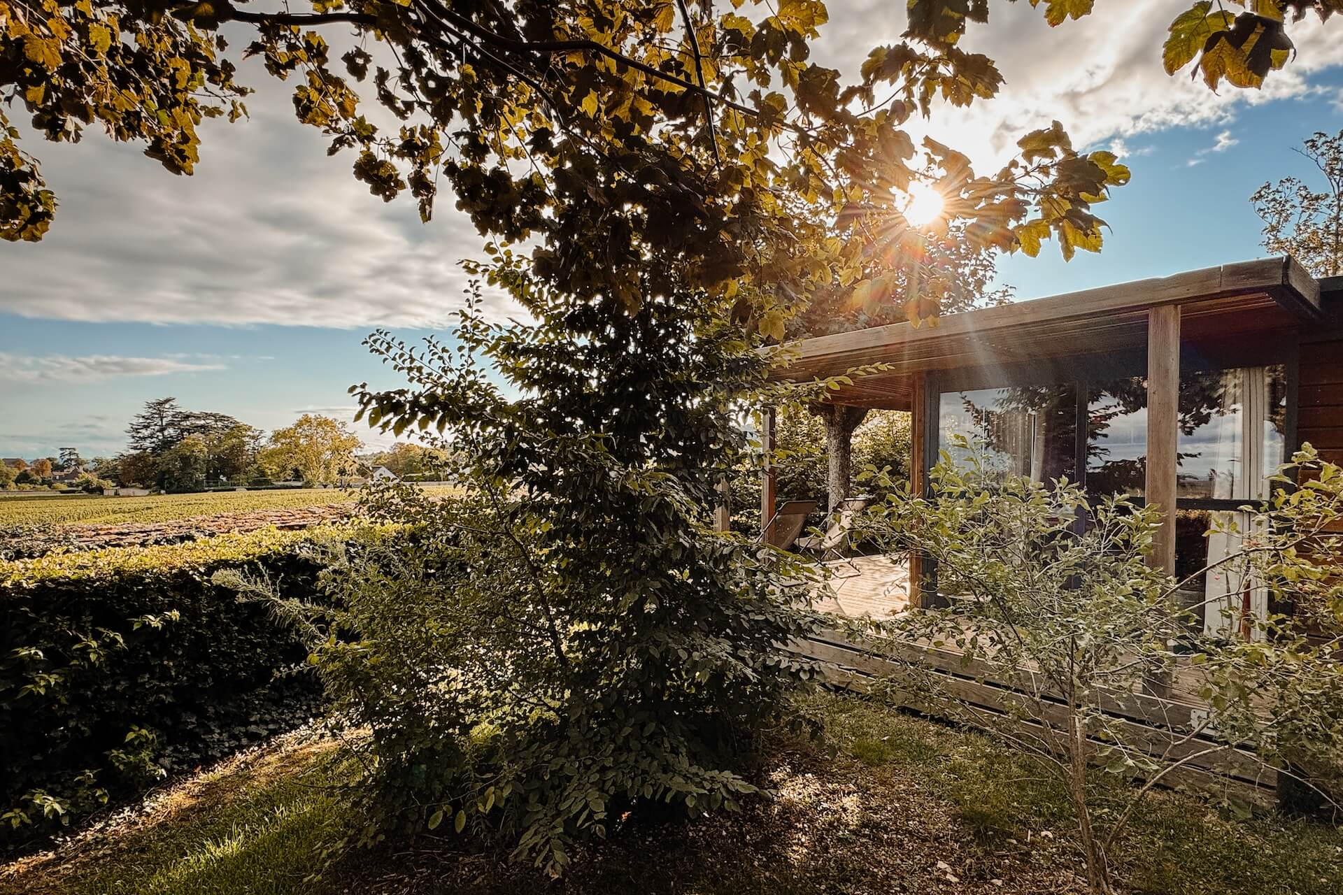 Overnachten met uitzicht op de wijngaarden van Meursault in de Bourgogne