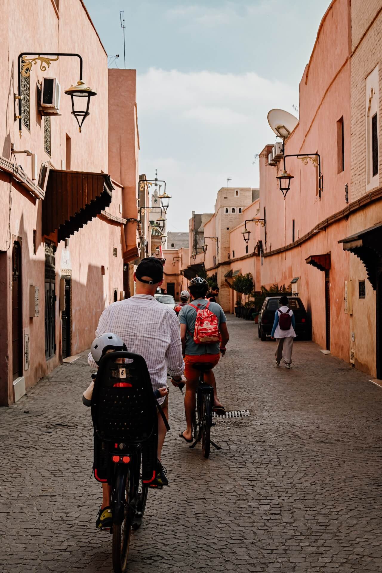 Fietstour met kinderen in Marrakech