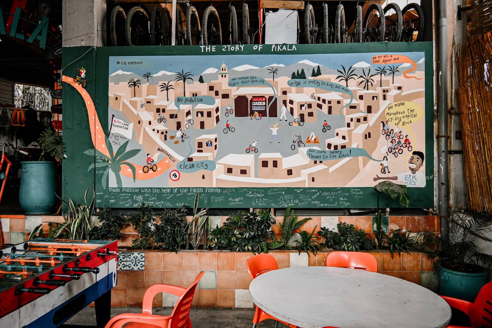 Pikala Bikes Marrakech fietsverhuur fietstours Marokko