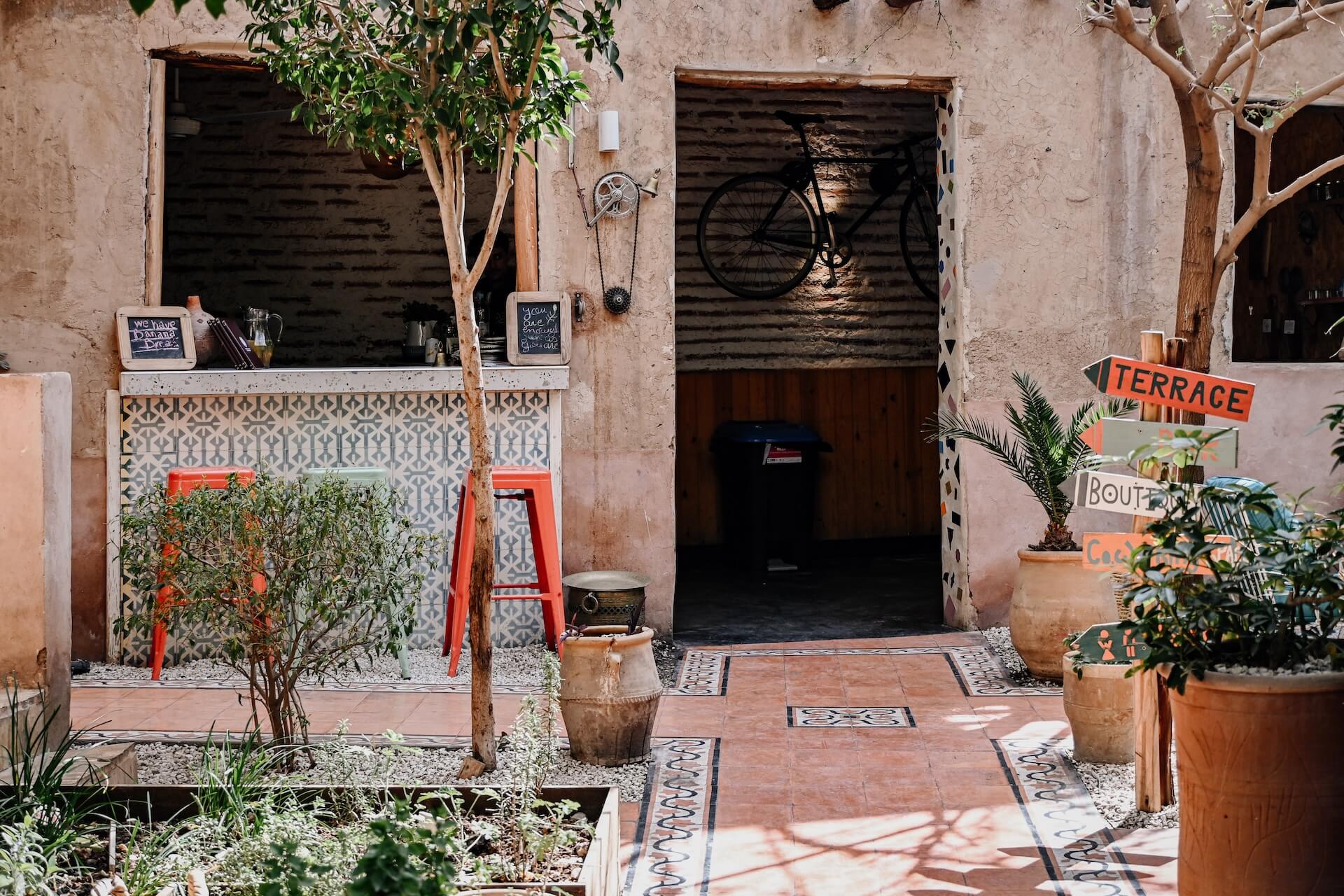 Pikala Café: fietshotspot in Marrakech