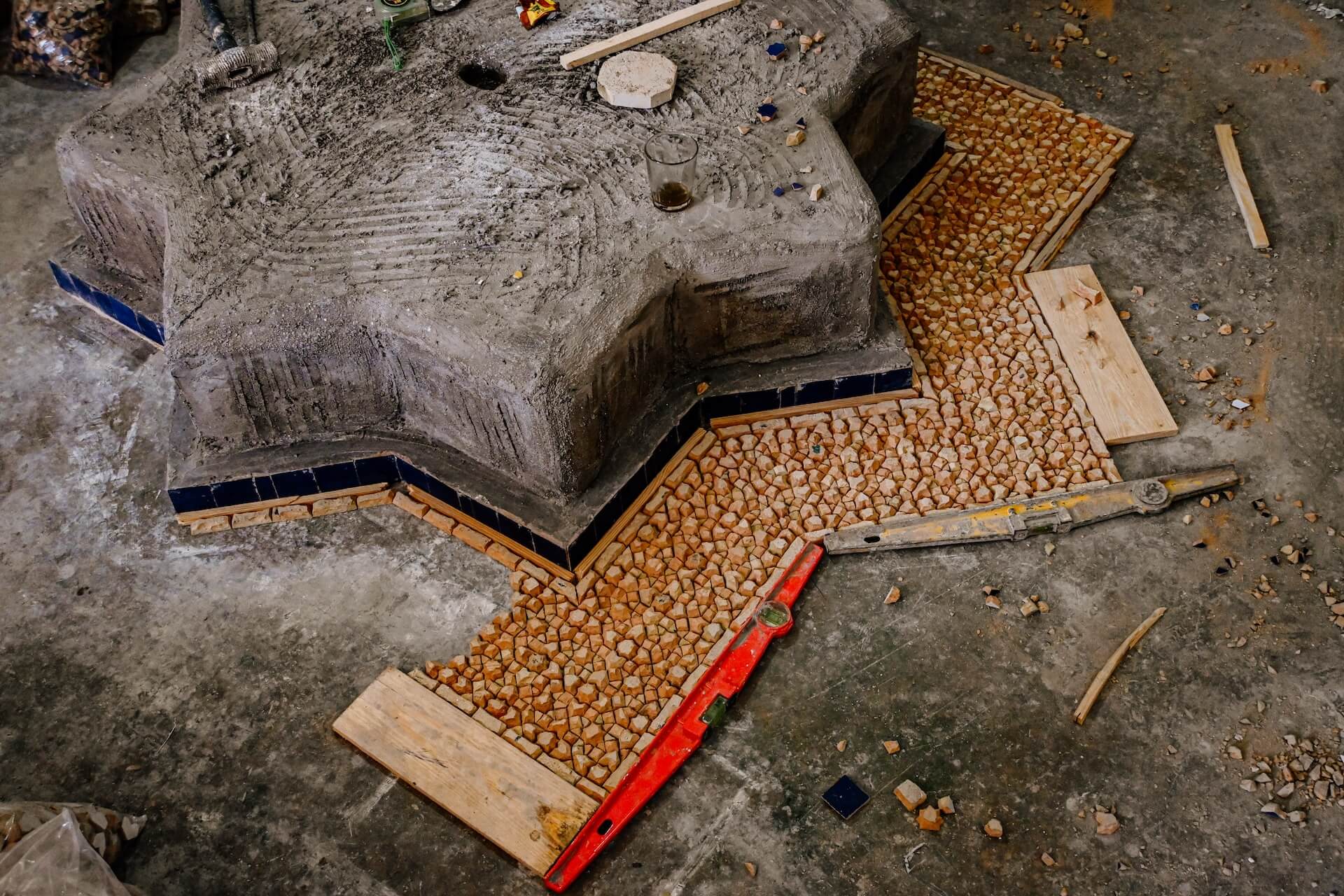 Mozaïek atelier in Marrakech