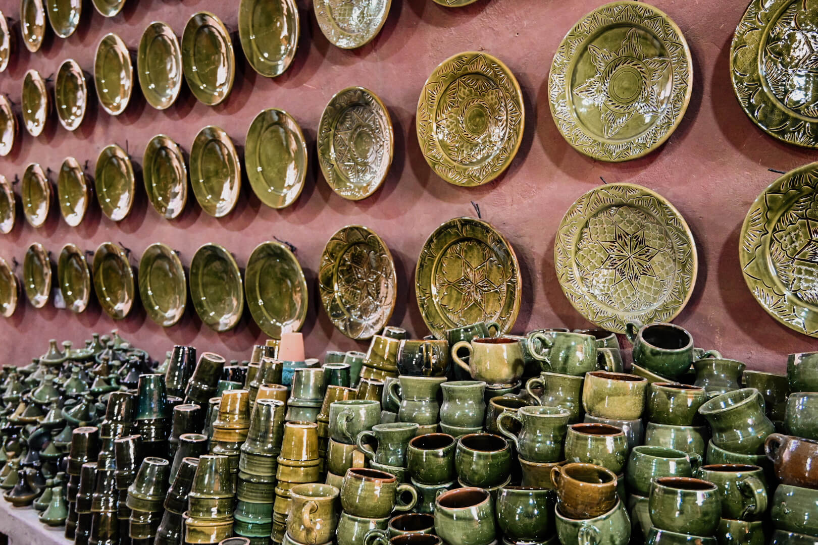 Het groene keramiek van Tamegroute