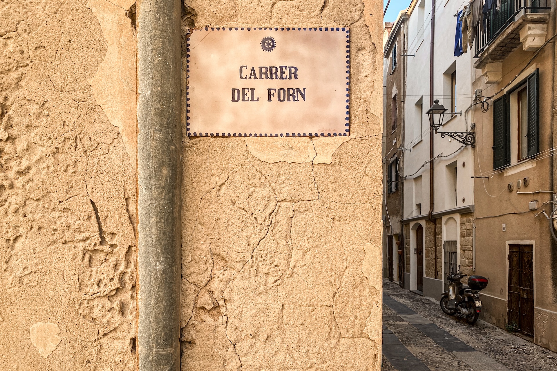 Carrer del Forn in Alghero