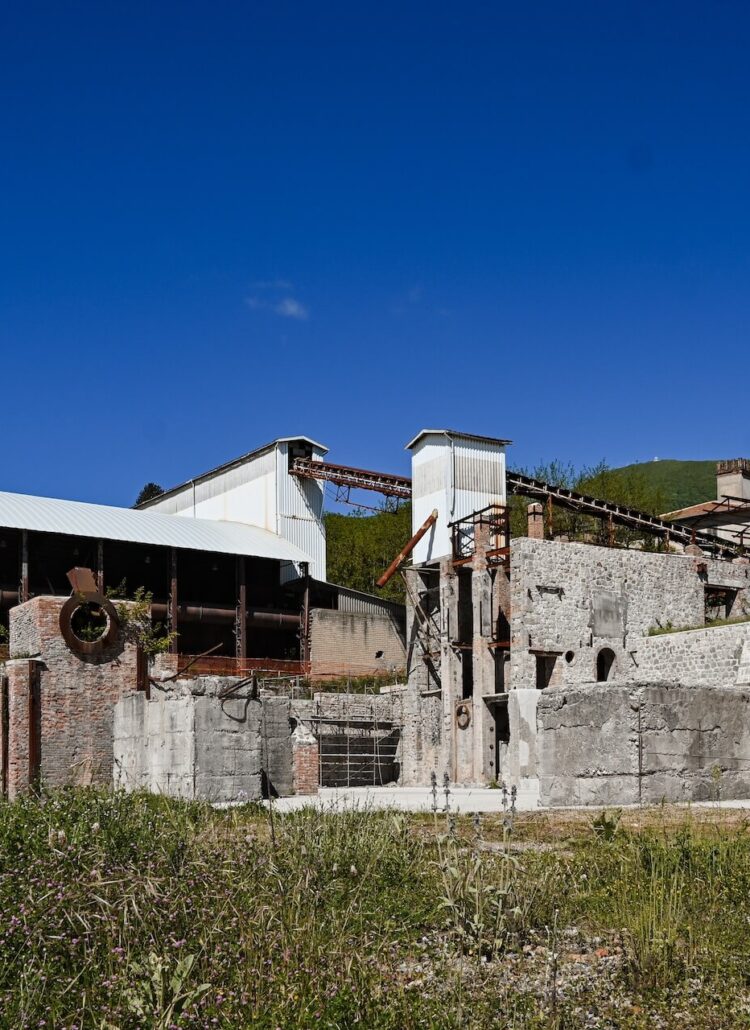 Mijnmuseum in Italië | Oude mijngebouwen Italië | Oude mijnen Toscane | Museo Minerario di Abbadia San Salvatore