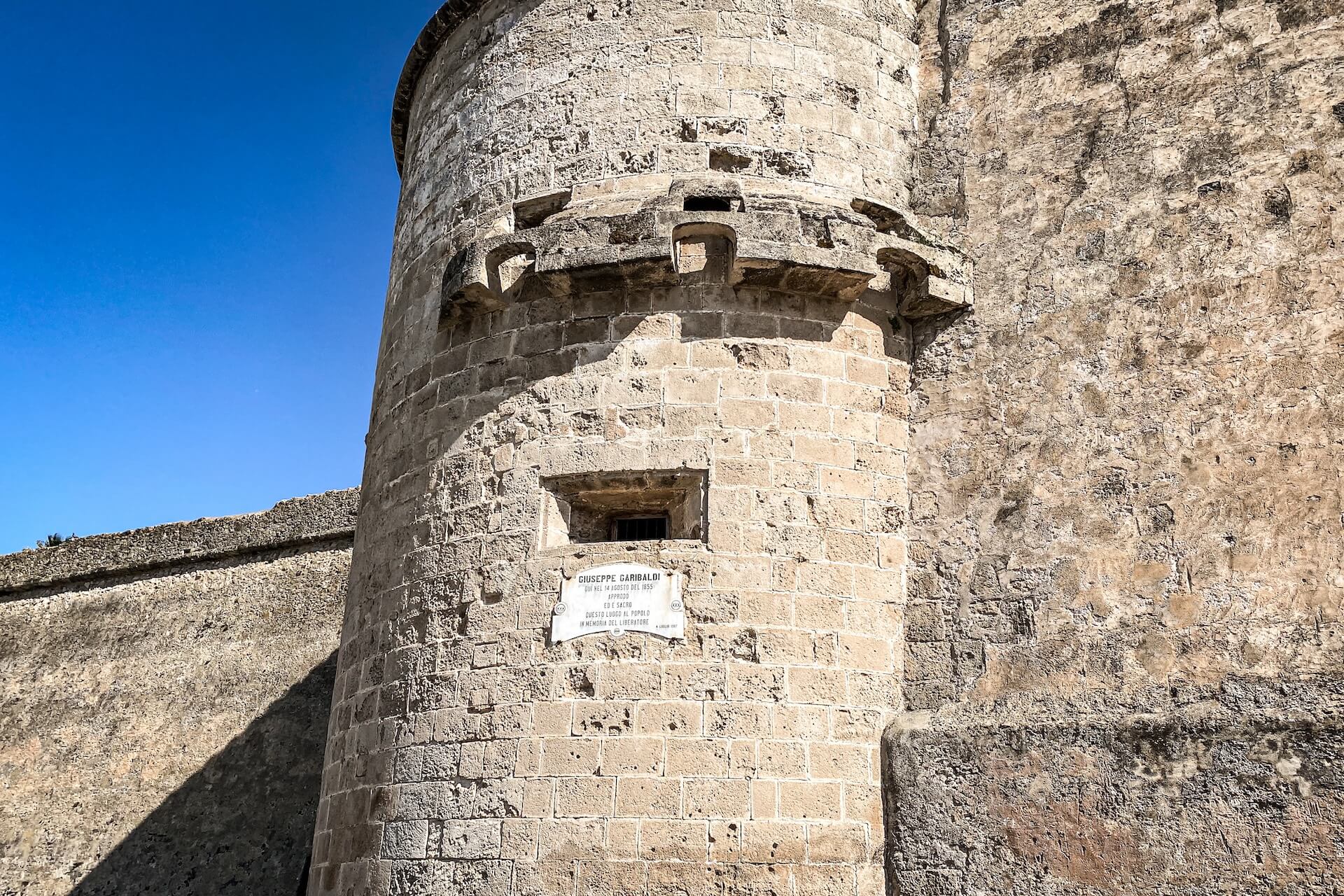 Torre della Maddalena, onderdeel van de historische vestingwerken van Alghero, Italië
