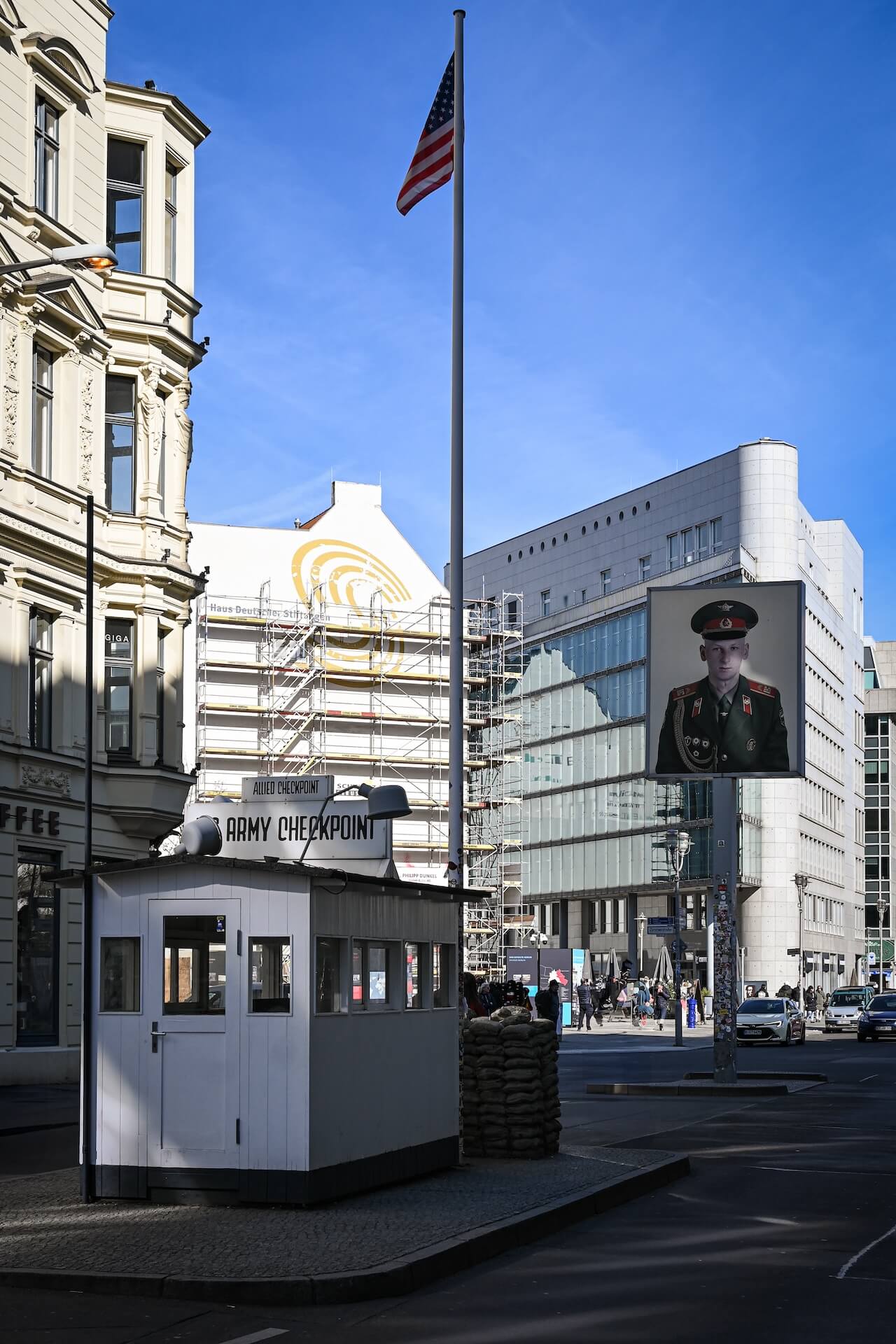 Checkpoint Charlie in Berlijn